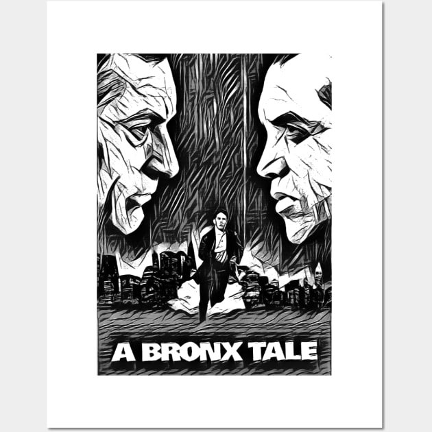 a bronx tale Wall Art by RetroScribbles